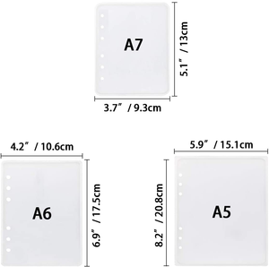 Khuôn Đựng Máy Tính Xách Tay 3 Khuôn Silicon Cho Máy Tính Xách Tay Vỏ Nhựa 3 Vòng Đựng Sách Dụng Cụ Làm Bánh Bằng Cao Su Silicon Màu Vàng Hồng A5 A6 A7 6 - Product Image 6