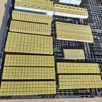 Laine de roche agricole jaune clair - Matériau horticole écologique et biodégradable pour la culture hors-sol de légumes de jardin