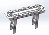 Guides linéaires CNC automatiques Rail de guidage incurvé HCR12A1UU + 60/100R
