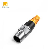 Adaptateur d'extension de câble réseau RJ45 CAT5E étanche de qualité industrielle IP67 à fixation rapide avec contacts plaqués or