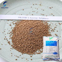 Sulfate de L-Lysine Granulaire 70% Qualité Alimentaire Additif Acide Aminé pour l'Alimentation des Porcs, Poulets, Bovins, Ovins et Poissons