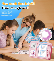 3-in-1 Visueller Timer ADHS-Hilfsmittel für Kinder und Erwachsene Aufgaben-Timer mit Aufgabenplan-Tafel Tägliche Checkliste für Zuhause Schule Klassenzimmer Schreibtisch