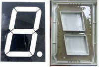 Affichage LED à 7 segments à un chiffre de 4 pouces à haute luminosité, écran LED rouge de 4 pouces, anode commune BS