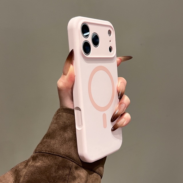 Luxury Liquid Silicone Skin-feel Magnetic Phone Case for iPhone 18 17 16 15 14 13 12 Pro Max Shockproof Cell Phone Cover Cases