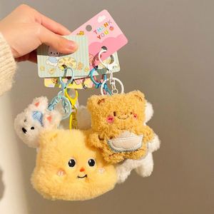 Llavero de peluche al por mayor, regalos promocionales, dijes para bolsos, diseño de personajes, juguete de peluche mini suave Kawaii, llavero de peluche personalizado lindo - Product Image 3