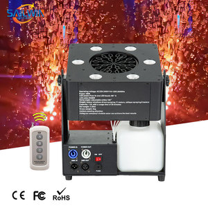 DJ LED Super <span class=keywords><strong>Bubble</strong></span> <span class=keywords><strong>Machine</strong></span> DMX512 remoto 6 uds 4W RGBW LED efecto automático boda burbuja soplado equipo de iluminación de escenario - Product Image 4