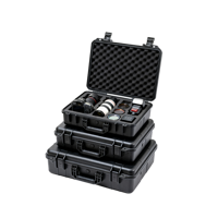 Boîtes à outils en plastique étanches, étuis de protection rigides, boîtes à outils pour appareils photo, étuis pour outils, pour le rangement des outils, des objectifs