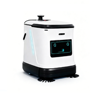 Robot de Limpieza Industrial Eléctrico Autónomo con Lidar, App-Cleaning, 5000 Pies Cuadrados, IP5X, Uso Comercial, Nuevo, con Mopa y Función de Barrido