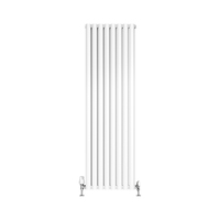 BODE Radiateur de chauffage central blanc Radiateur colonne d'eau chaude
