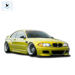 E46 body kit paraurti largo per <span class=keywords><strong>BMW</strong></span> 3 <span class=keywords><strong>serie</strong></span> M3 E46 rocky bunny parafanghi spoiler bodykit - Product Image 3