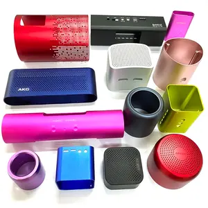 가공 미니 카 스테레오 앰프 오디오 디지털 앰프 사운드 알루미늄 인클로저 정션 박스 알루미늄 합금 인클로저