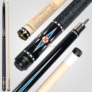 Taco de billar profesional JOSS Cues de 2 piezas, eje de arce canadiense de baja deflexión de 58 pulgadas con punta de 12.75 mm, ergonómico y antideslizante - Product Image 5