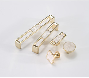 دولاب باب من سبائك الزنك بمقبض دائري من حجر الراين والكريستال للأثاث - Product Image 5
