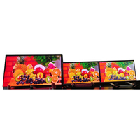 Écran LCD haute luminosité 2000 nits 21,5 pouces FHD 1980*1080 pour affichage extérieur, utilisation pour les panneaux d'arrêt de bus, publicité extérieure