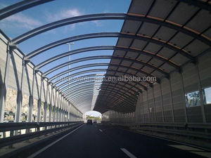 Clôture murale d'isolation acoustique moderne Panneau anti-bruit extérieur en aluminium acrylique Prix du panneau anti-bruit d'autoroute - Product Image 4