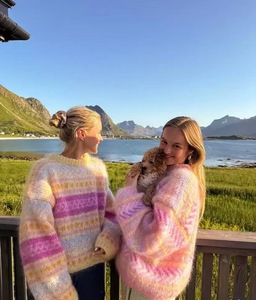 Maglioni Personalizzati per Donne in Gravidanza Lavorati a Mano, <span class=keywords><strong>Abbigliamento</strong></span> <span class=keywords><strong>Premaman</strong></span> alla Moda - Product Image 5