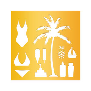 ลายฉลุโลหะแกะสลักติดผนังลายดอกไม้สำหรับบันทึกการออกแบบตามปฏิทินด้วยเลเซอร์ - Product Image 2