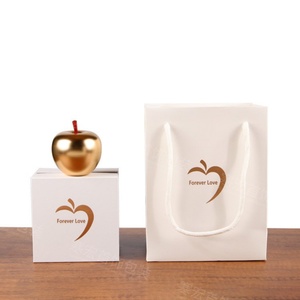 Wholesale Two Colors Metal Apple Jewelry <b>Box</b> Ring Pendant Christmas Jewelry <b>Gift</b> <b>Box</b> - Product Image 5