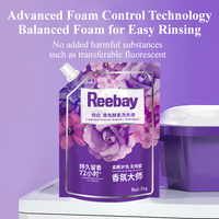 Détergent à lessive professionnel, nettoyant puissant anti-taches, faible mousse, rinçage facile, détergent à lessive liquide