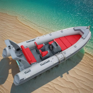 <span class=keywords><strong>Bateau</strong></span> de pêche gonflable CE 17ft RIB 520 avec plateau d'ancre à <span class=keywords><strong>mouche</strong></span> à beurre avec arceau - Product Image 1