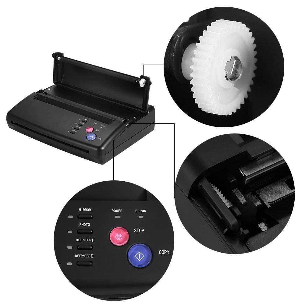 A4タトゥー転写一時的なマシンステンシルデバイスコピー機