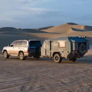 رأس نوتش njstar rv diy بناء aero camper خفيف الوزن محور واحد على الطرق الوعرة