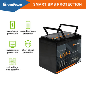 แบตเตอรี่ลิเธียมไอออนเจล300ah 12V 100AH 200ah 24V พร้อมตะกั่ว BMS แบตเตอรี่ Lifepo4 100AH 200ah Lifepo4 2 - Product Image 5
