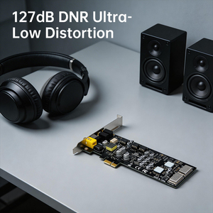 <span class=keywords><strong>Tarjeta</strong></span> <span class=keywords><strong>de</strong></span> <span class=keywords><strong>Sonido</strong></span> PCIe X1 con Salida Óptica Coaxial, Chip CM6635, Audio Hi-Fi <span class=keywords><strong>de</strong></span> <span class=keywords><strong>7.1</strong></span> Canales <span class=keywords><strong>para</strong></span> Juegos, Transmisión en Vivo, Karaoke, <span class=keywords><strong>PC</strong></span> - Product Image 6