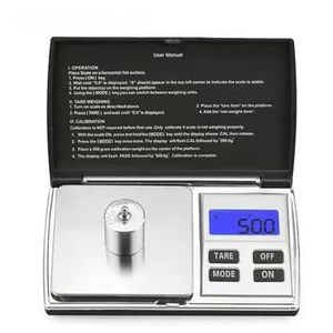 Balance numérique de précision Veidt 500g 0.01g, mini-balance de poche en acier inoxydable pour bijoux VT-DS08 500g 0.01g - Product Image 2