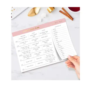 Garantili kalite yemek planlayıcısı listelemek için not defteri bakkal alışveriş listesi manyetik haftalık planlayıcısı
