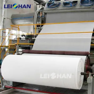 小型企业造纸厂全自动餐巾薄纸制造机生产线