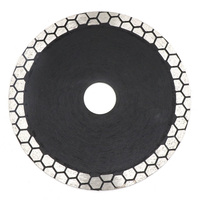 Disque de coupe diamanté à impression UV double face 5 pouces pour meuleuse d'angle, pour la découpe de carreaux, OEM/ODM