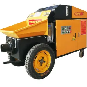 Electric Portable Concrete Mini Pump Plastering Machine Mini Concrete Mixer Pump For Tractor Concrete Pump