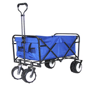 Katlanır vagon açık bahçe parkı programı çocuklar katlanabilir vagon taşınabilir plaj kamp katlanabilir market arabası - Product Image 5