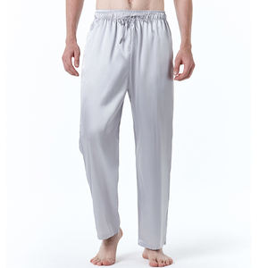 Alta qualità da <span class=keywords><strong>uomo</strong></span> estate <span class=keywords><strong>uomo</strong></span> <span class=keywords><strong>pigiama</strong></span> in raso di seta pantaloni corti e lunghi <span class=keywords><strong>pigiama</strong></span> pantaloni Lounge morbidi pantaloni del <span class=keywords><strong>pigiama</strong></span> - Product Image 6