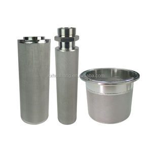 RVS 304/316 gesinterd metaal filterpatroon industrie gesinterd poeder filterbuis cilinder voor chemische filtratie - Product Image 3