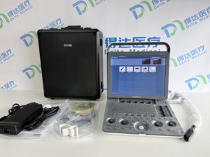 Sistema de Ultrasonido Doppler Color Veterinario Sonoscape S8 ExpV con Puertos Dobles para Sondas, para Exámenes Clínicos de Animales de Granja y Mascotas - Product Image 1