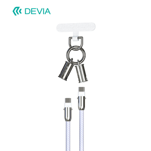 Cable de Datos Devia de 1.2M con Trenzado para Carga Rápida de Teléfonos Móviles, 60W PD 27W USB Tipo-<span class=keywords><strong>C</strong></span>, Corriente de 3A, Material de Aleación, <span class=keywords><strong>C</strong></span> <span class=keywords><strong>a</strong></span> <span class=keywords><strong>C</strong></span> <span class=keywords><strong>L</strong></span> - Product Image 1