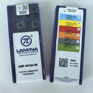 CCMT09T304NN LT10 Láminas de Carburo para Torno CNC, Insertos de Carburo de Tungsteno Personalizables, Recubrimiento PVD/CVD - Product Image 4