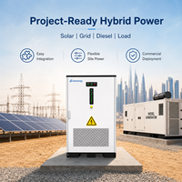 Armoire de stockage d'énergie solaire diesel LiFePO4 125 kW 241 kWh pour la solution de projet d'optimisation des groupes électrogènes des camps de construction américains
