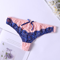 Culottes sexy transparentes en dentelle pour femmes, string évidé, tentation, vente chaude en usine