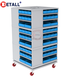 خزانة ملفات معدنية تجارية حديثة ببابين قابلة للقفل مع رف فولاذي قابل للتعديل للاستخدام في الورش - Product Image 6