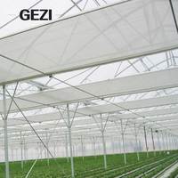 Systèmes d'écran thermique transparents d'économie d'énergie et d'ombre en aluminium de toit horizontal intérieur pour la diffusion légère pour des serres chaudes