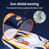 Swimbobo Cool bébé siège flotte PVC gonflable enfants piscine flotteur enfant anneaux de natation jouets anneau flottant été avec auvent