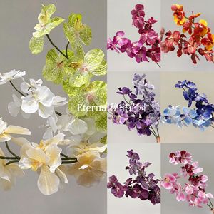 Orchidées artificielles Secret Garden Vanda, décorations de mariage, arrangements floraux en tissu de soie de haute qualité - Product Image 3