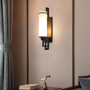 Personaje único estilo chino entrega rápida dormitorio decoración de cabecera lámpara de pared Vertical Interior Hotel luz montada en la pared - Product Image 5