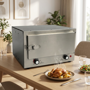 Horno Eléctrico Portátil de Acero Inoxidable de <span class=keywords><strong>12V</strong></span> CC para Auto, RV, Camping, Pizza - Product Image 6
