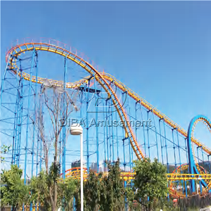 Große Extreme Achterbahn mit <span class=keywords><strong>3</strong></span>, 4, 5 oder 6 Schleifen für Vergnügungsparks zum Verkauf - Product Image 2