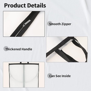 Bolsa de Viaje para Vestidos Largos, Transpirable, Lavable, Resistente al Agua y al Polvo, con Tamaño y Color Personalizables, Venta al Por Mayor - Product Image 3