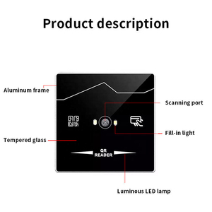 Contactless Wiegand NFC IC RFID Barcode QR Code <strong>Access</strong> Control <strong>Card</strong> <strong>Reader</strong> <strong>System</strong> - Product Image 3